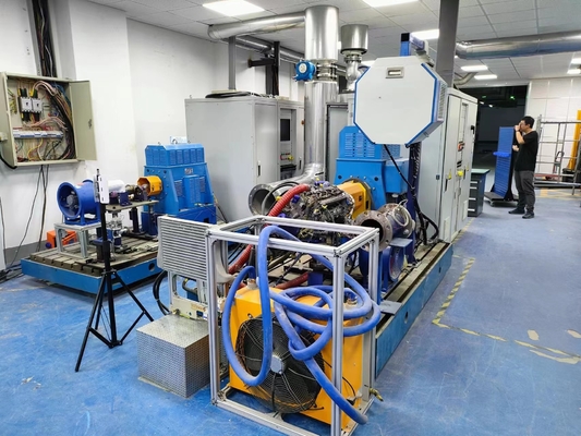 SSCG110-3000/10000 110kW Alta precisione facile manutenzione Sistema di banco di prova del dinamometro elettrico per la prova delle prestazioni del motore