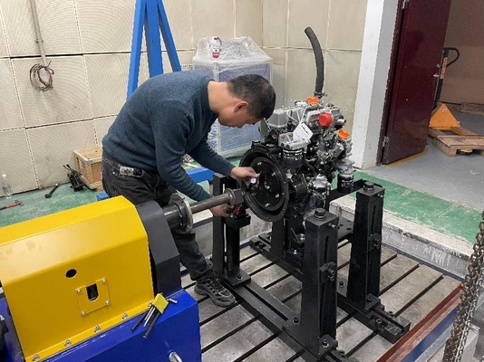 SSCG110-2500/9000 ±0.2%FS 110kW 9000RPM Alta precisione, alta affidabilità, alte prestazioni del motore di risposta dinamica Sistema di banco di prova del dinamometro CA