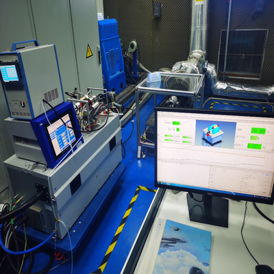SSCH11-25000/50000 ±0.2%FS 11kW 64Nm 50000rpm Alta precisione Low Cost Turbojet Engine Performance Test Bench System per misurare le prestazioni del motore aereo