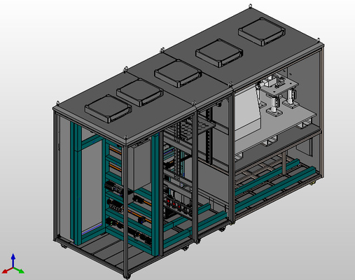 SSCD12-1000/4500 12kW 115Nm Sistema di banco di prova delle prestazioni del motore diesel