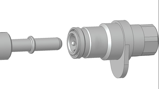 TF531 Serie Acciaio inossidabile con manica tipo sfera di acciaio di accoppiamento rapido (speciale per la porta del tubo del carburante)