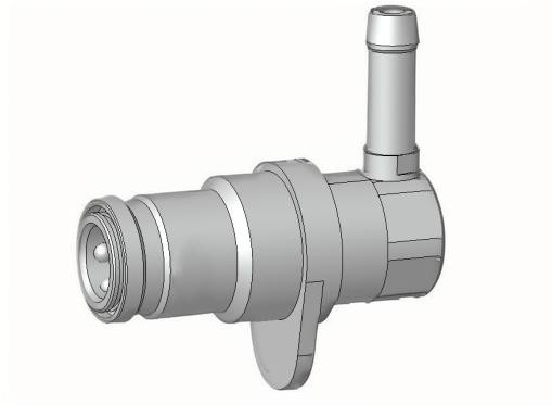 TF531 Serie Acciaio inossidabile con manica tipo sfera di acciaio di accoppiamento rapido (speciale per la porta del tubo del carburante)