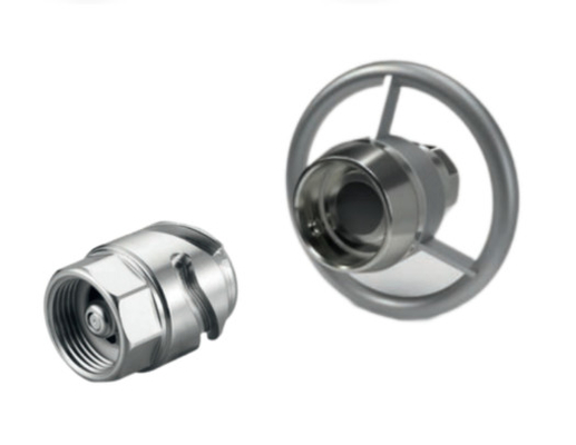 Collegamento di alluminio in acciaio inossidabile resistente o ottone TFC a tre solchi