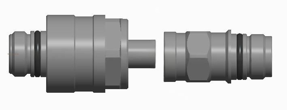 Accessibile Leggio di alluminio in acciaio inossidabile o ottone TFH grande connettore fluido di accoppiamento cieco galleggiante radiale