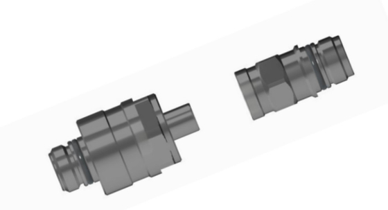 Accessibile Leggio di alluminio in acciaio inossidabile o ottone TFH grande connettore fluido di accoppiamento cieco galleggiante radiale