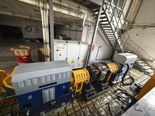 SSCD500-1500/3800 500kW 3183 Nm Banco di prova per trasmissioni a dinamometro