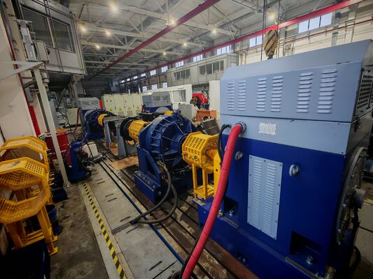 Sistema di banco prova dinamometrico SSCD560-1800/4000 560kW 2970 Nm Tipo di trasmissione