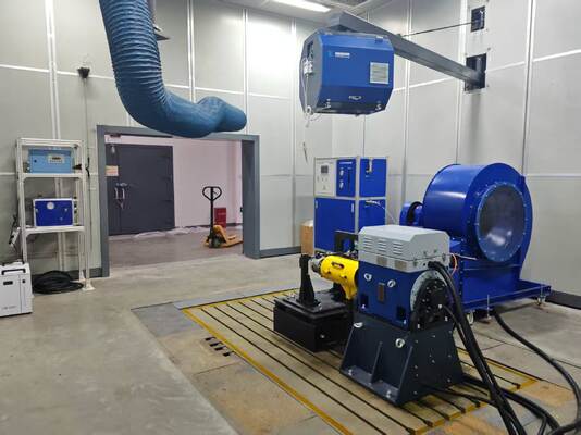 SSCG30-3000/10000 30kW Sistema di banco di prova del dinamometro per motori di veicoli aerei senza pilota di piccole e medie dimensioni ad alta precisione