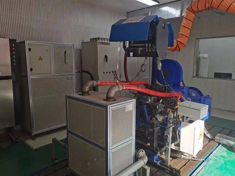 Banco di prova del dinamometro di prestazione del motore a gas di SSCG90-3000/10000 90Kw