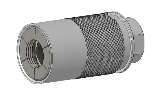 Serie TF230 ben realizzato filettato in acciaio inossidabile e alluminio legato tipo manica Quick Connect accoppiamento