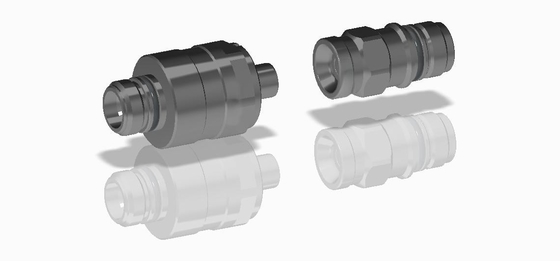 Accessibile Leggio di alluminio in acciaio inossidabile o ottone TFH grande connettore fluido di accoppiamento cieco galleggiante radiale
