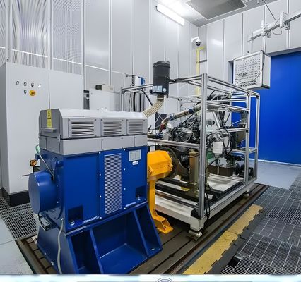 SSCD300-1500-3200 Accuratezza di misurazione della coppia elevata Basso mantenimento Motore diesel Banchetta di prova del dinamometro elettrico