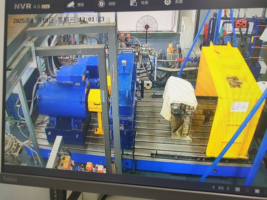 Banco di prova per test di prestazioni e affidabilità di riduttore e assale con raffreddamento ad aria forzata uno-a-uno da 600kW
