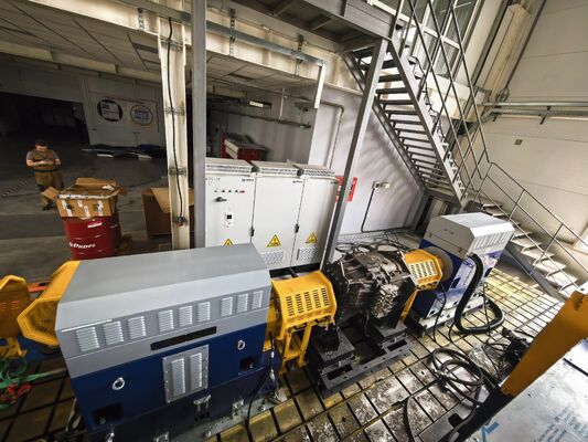 SSCH250-4000/12000 250kW Tipo di trasmissione Dynamometer Test Bench System