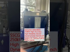 SSCG250-3000/8000 250kW Sistema di banco di prova di dinamometro elettrico ad alta precisione ad alta affidabilità