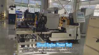 Banco di prova di prestazione del motore diesel